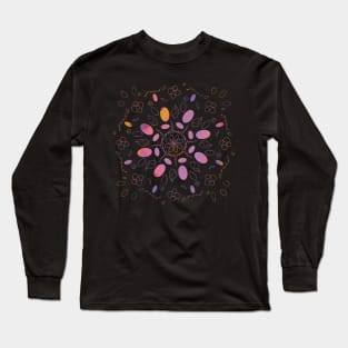 Easter Egg colourful Pattern Long Sleeve T-Shirt